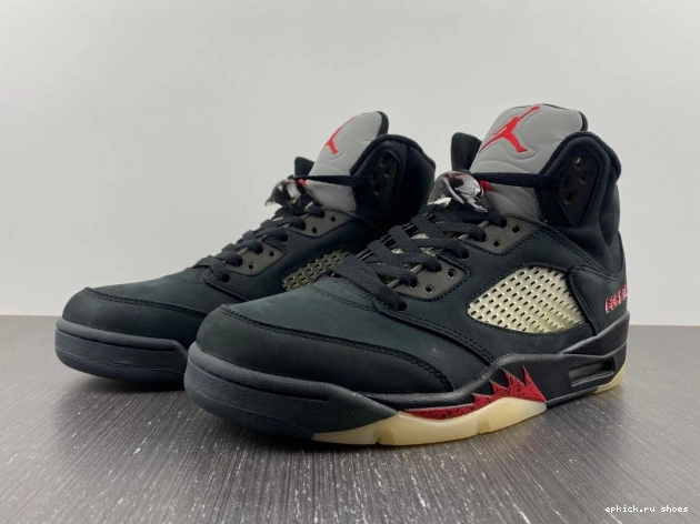 Rep Noir Air Jordan Off 5 DR0092-001 Gore-Tex 0823